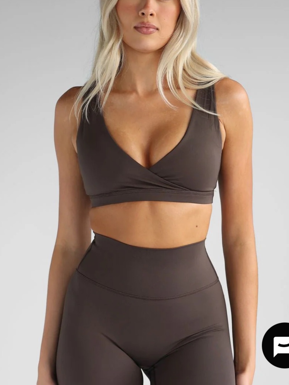 LEELO Active | High-Rise Wide-Leg Pants and Crop Set